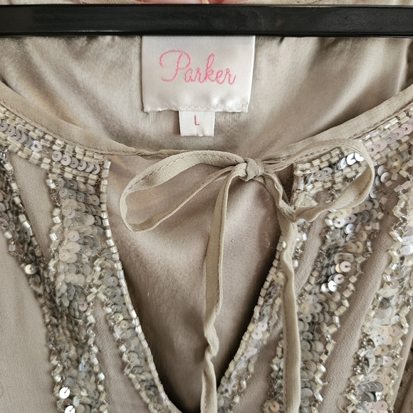 Parker Metallic Sequin Blouse - Picture 3 of 4